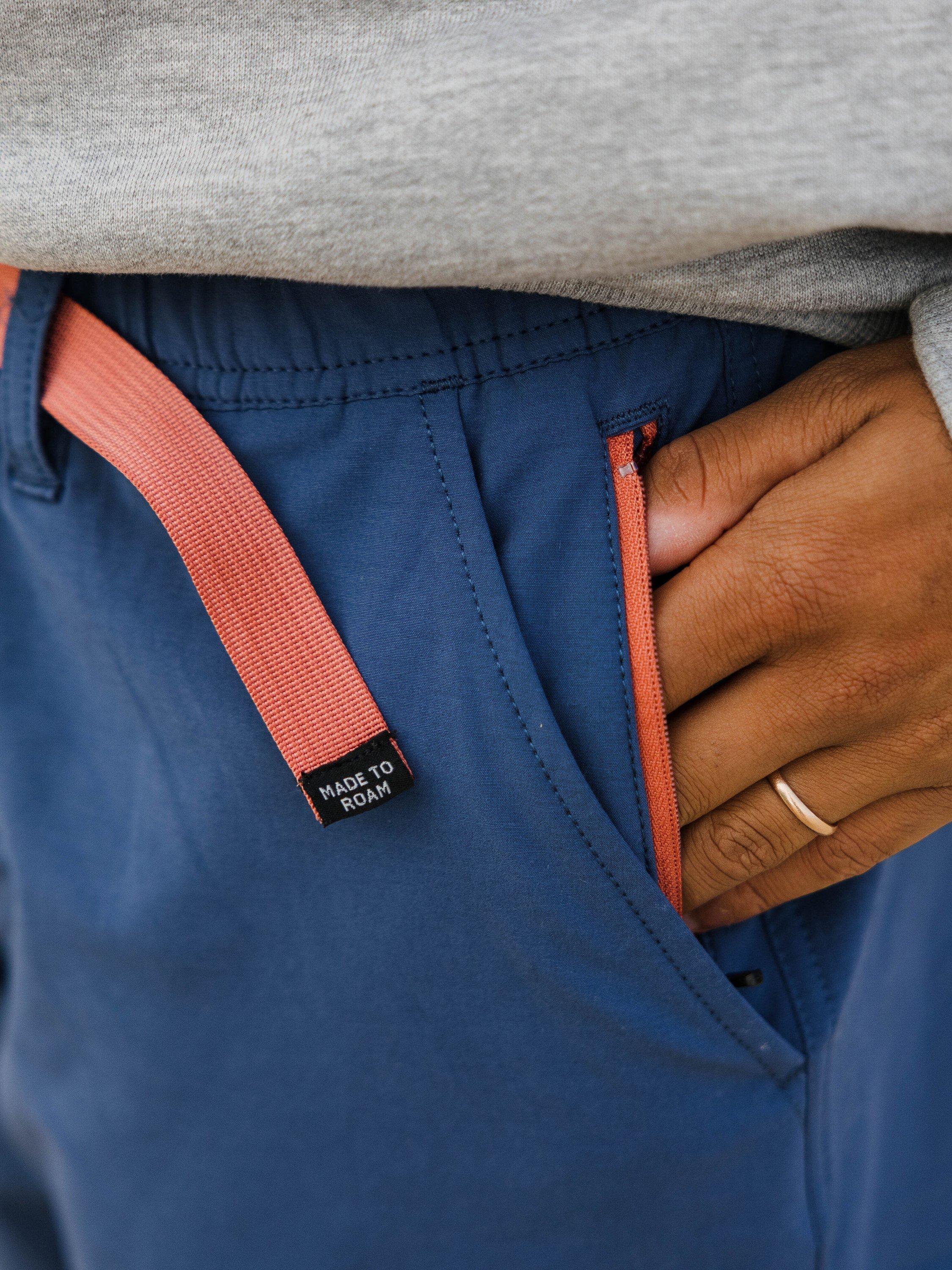 Product image 3 of 5, which shows Passenger All Purpose 17" Swim Shorts, Dark Denim, S