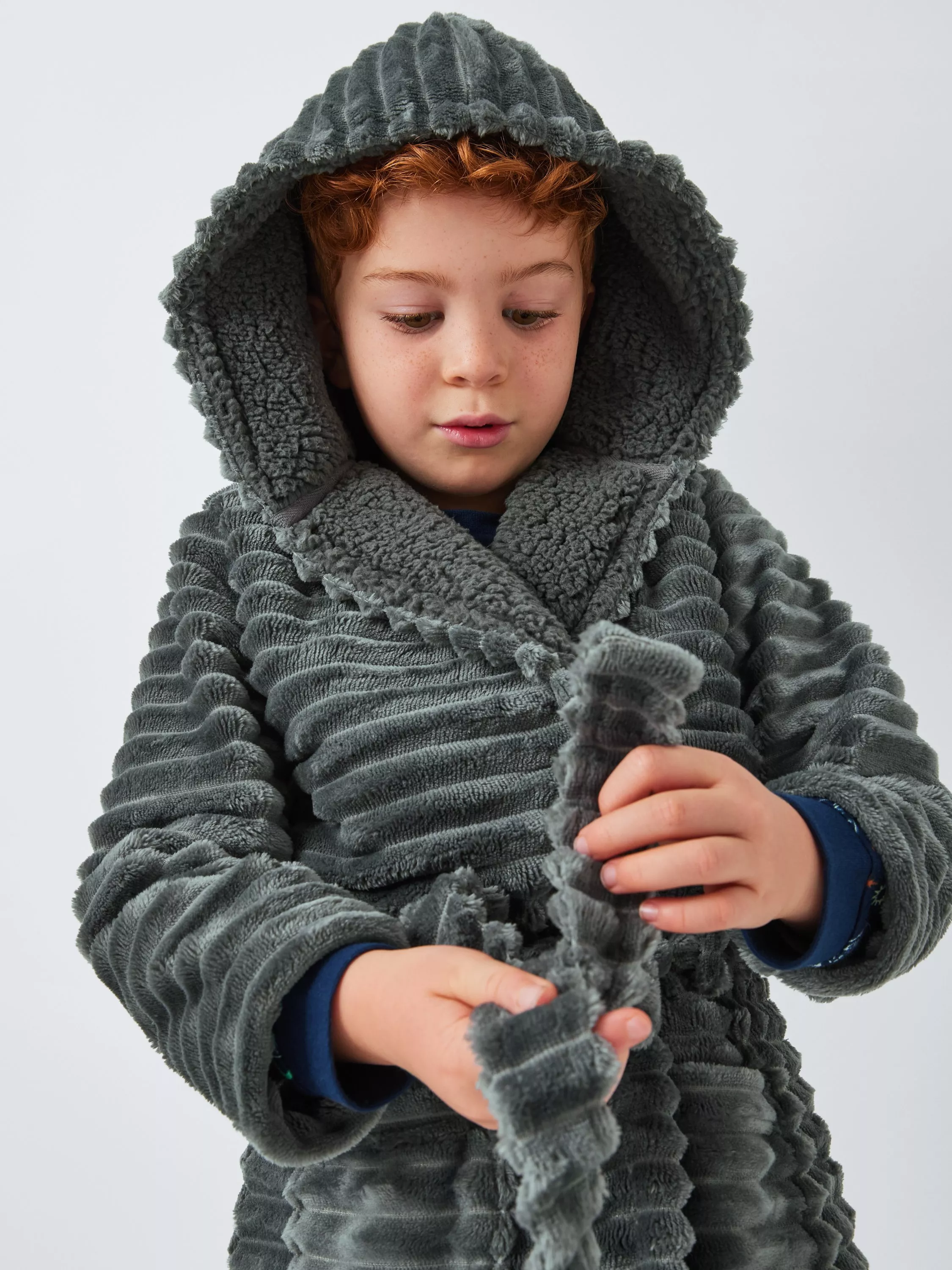 grey childrens dressing gown Buy Boys' Robes Grey Nightwear Online