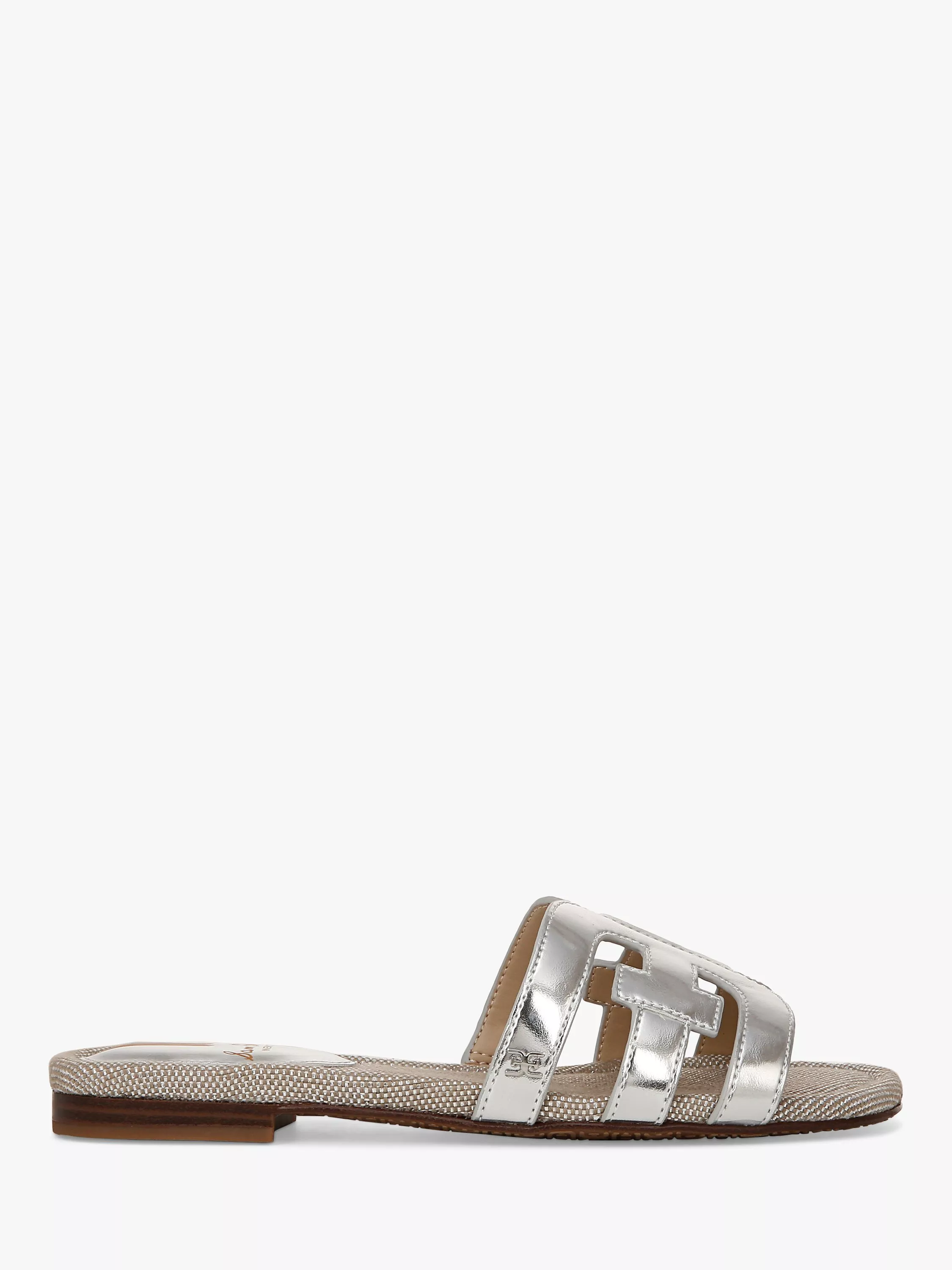 Sam edelman silver flip flops online