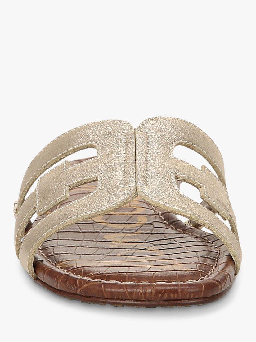 Sam Edelman Bay Slide Sandals Molten Gold