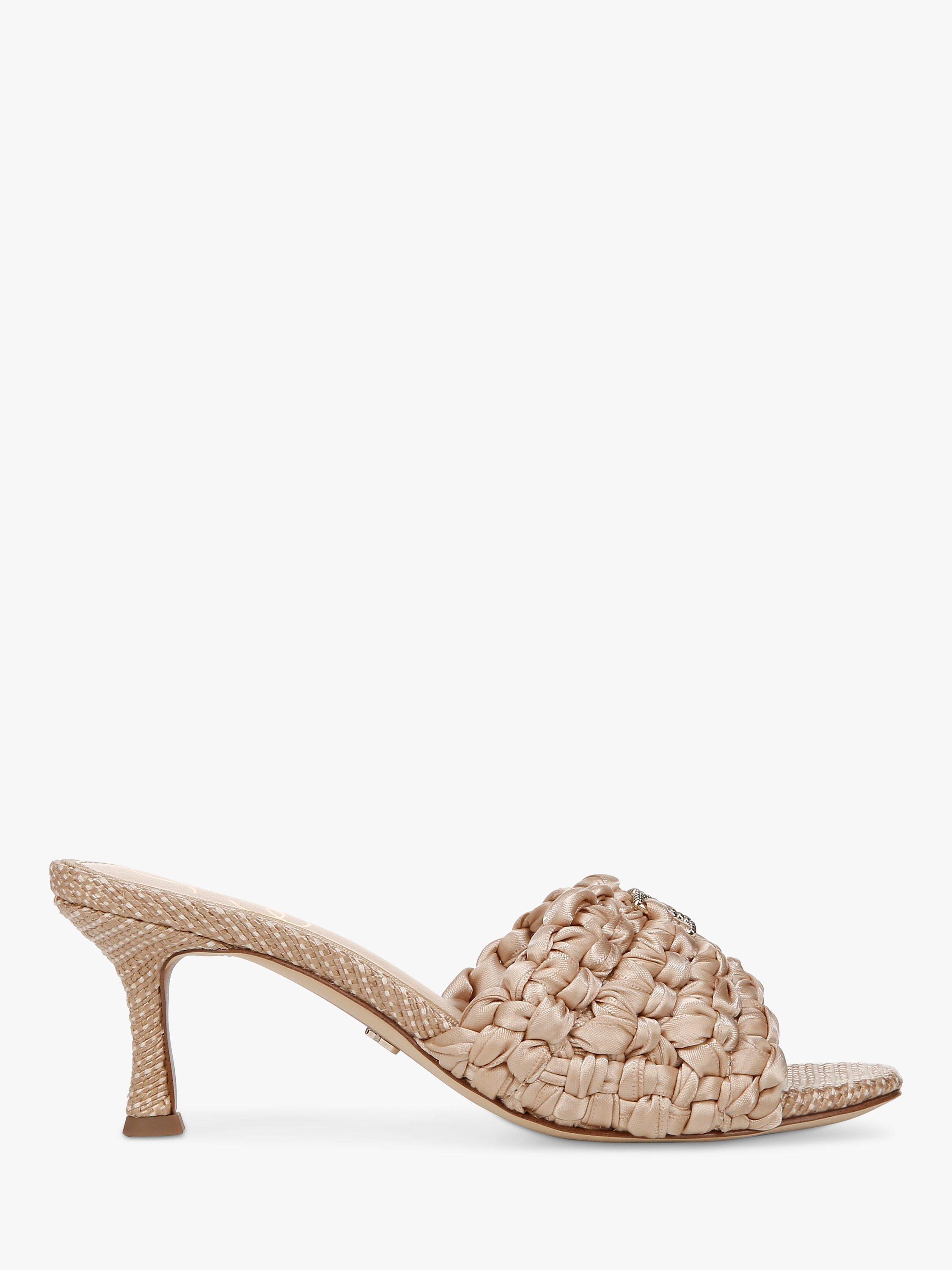 Sam Edelman Paisley Heel Sandals, Ecru