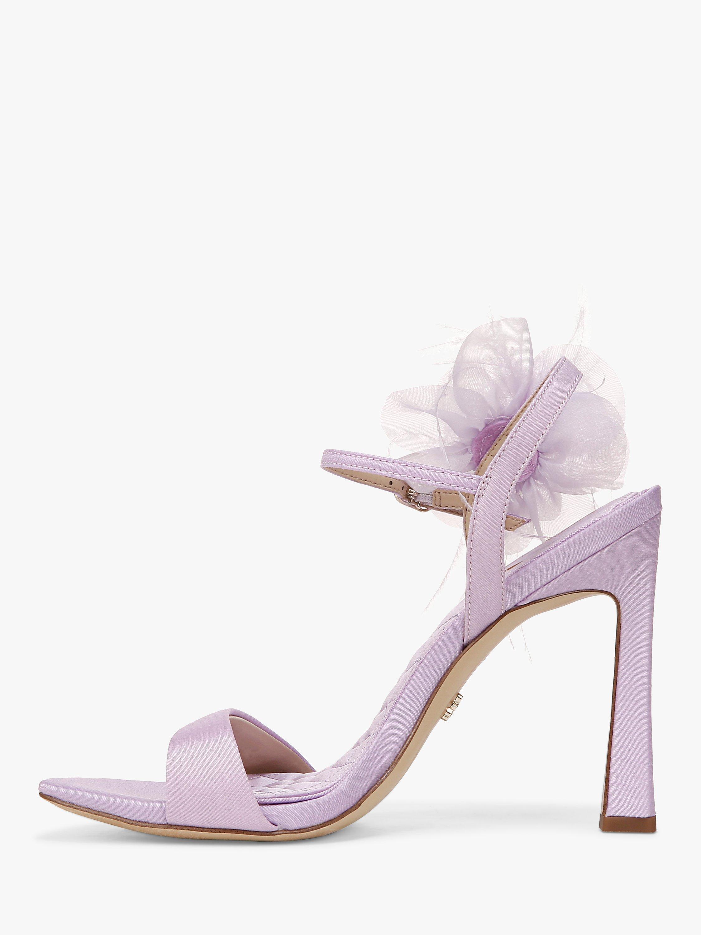 Product image 3 of 6, which shows Sam Edelman Leana Stappy Heeled Sandals, Orchid Blossom, 3