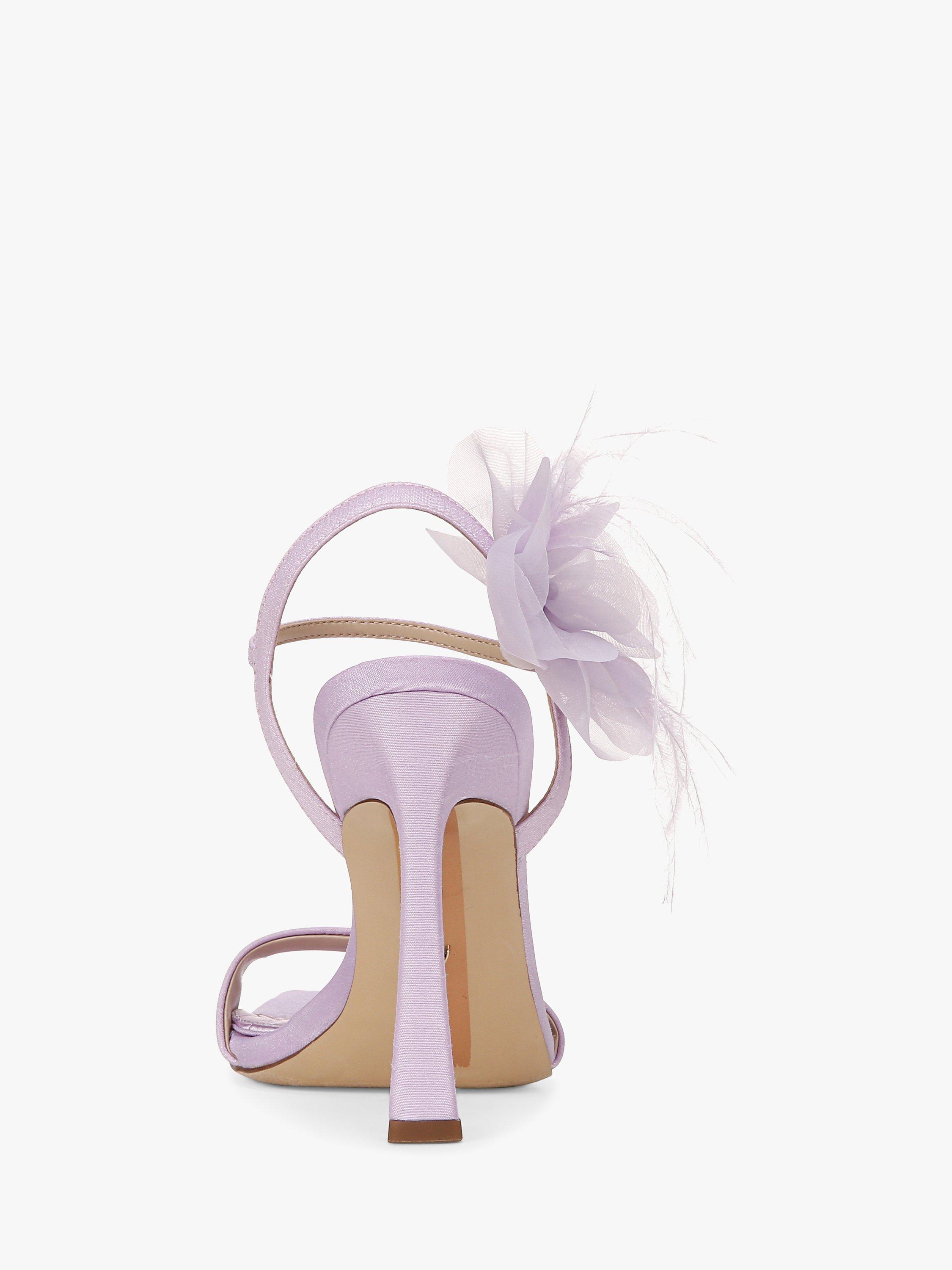Product image 4 of 6, which shows Sam Edelman Leana Stappy Heeled Sandals, Orchid Blossom, 3
