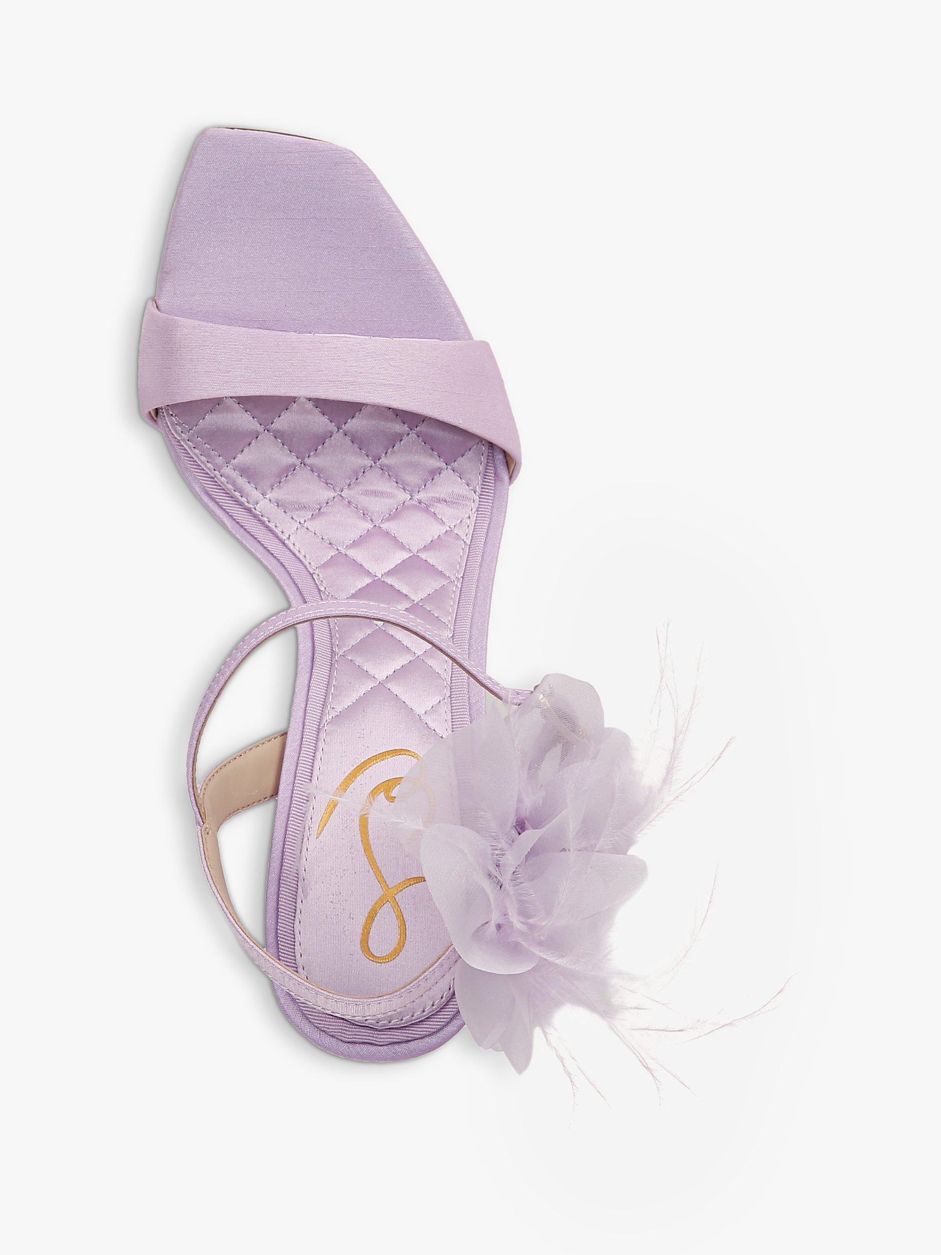 Product image 5 of 6, which shows Sam Edelman Leana Stappy Heeled Sandals, Orchid Blossom, 3