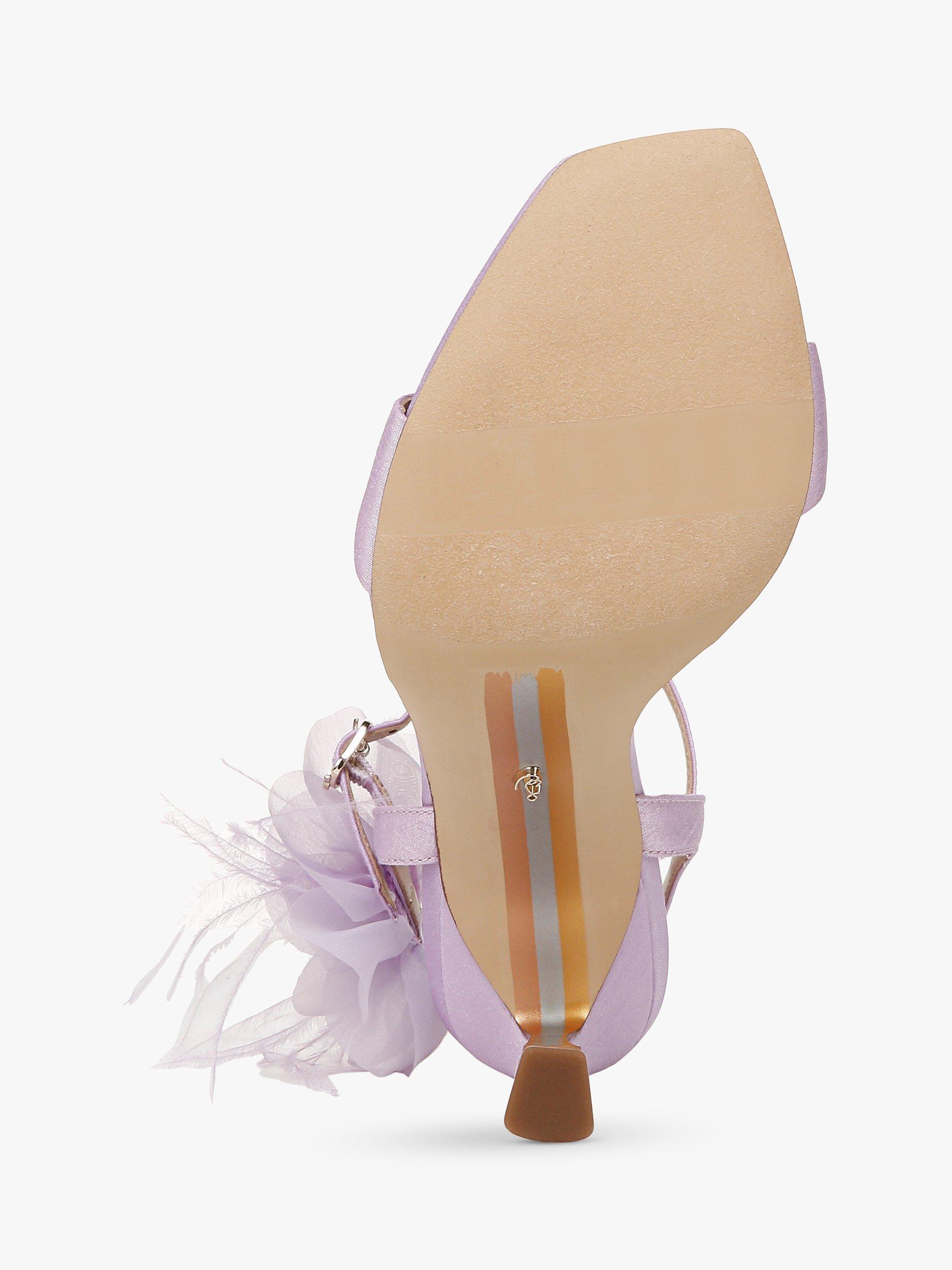 Product image 6 of 6, which shows Sam Edelman Leana Stappy Heeled Sandals, Orchid Blossom, 3
