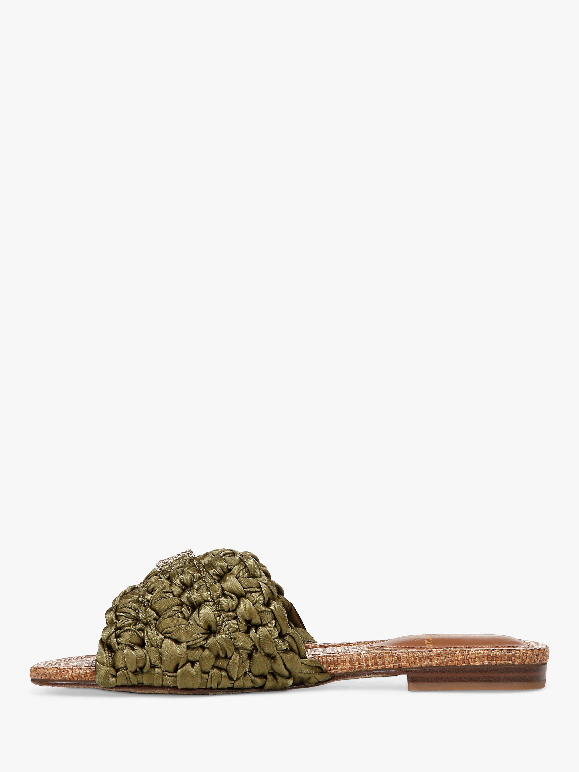 Sam Edelman Bridget Sliders, Moss Green, 3