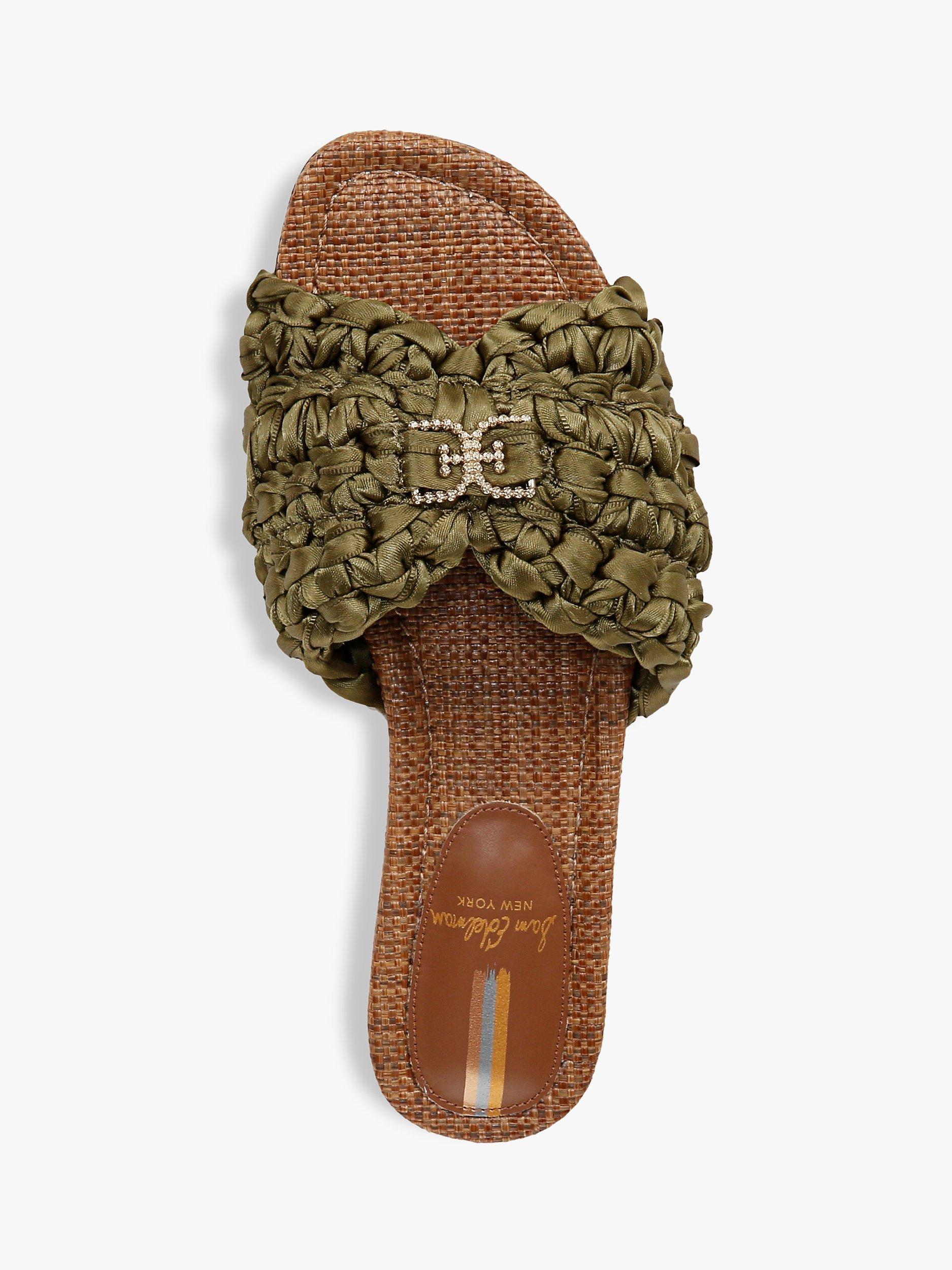 Sam Edelman Bridget Sliders, Moss Green, 3