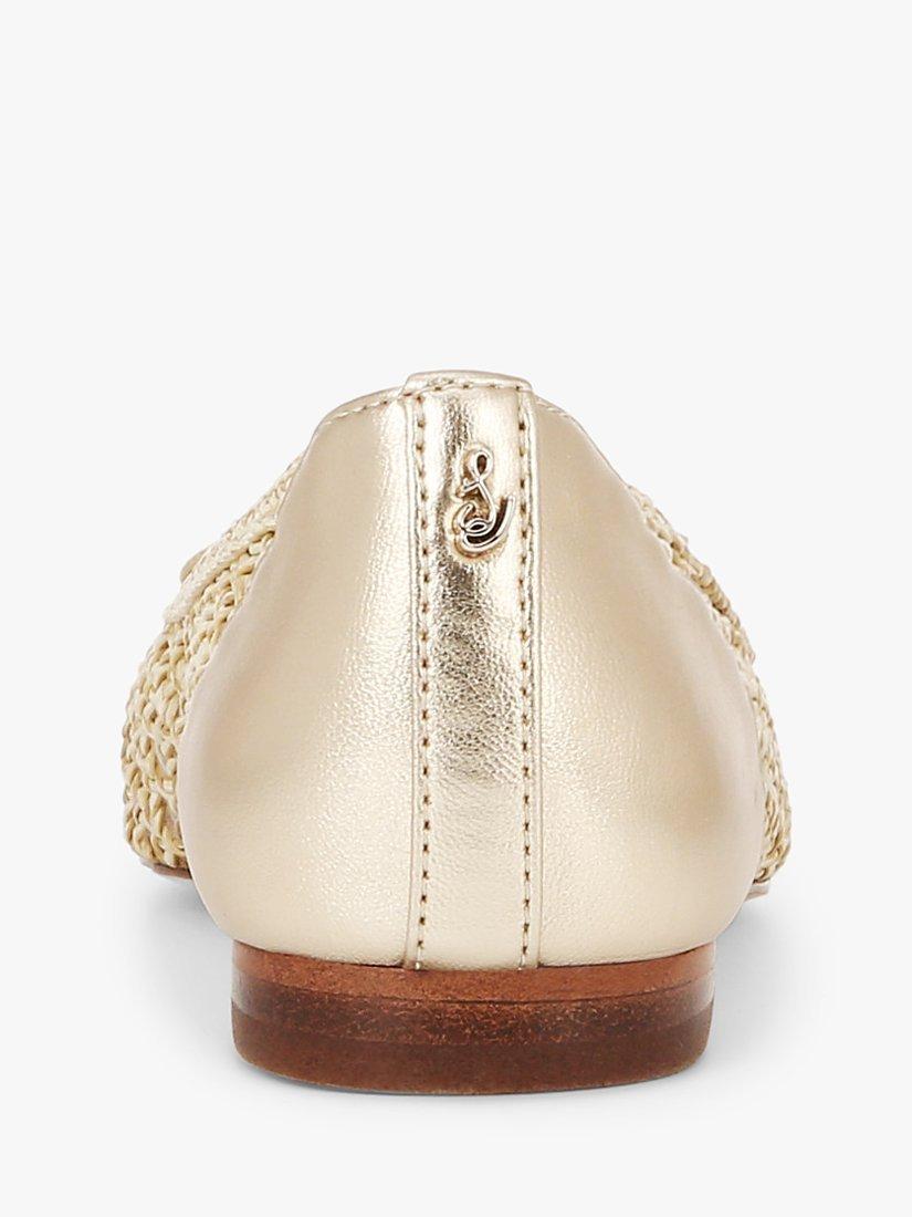 Product image 4 of 6, which shows Sam Edelman May Ballet Flats, Beached Natural/Jute, 4