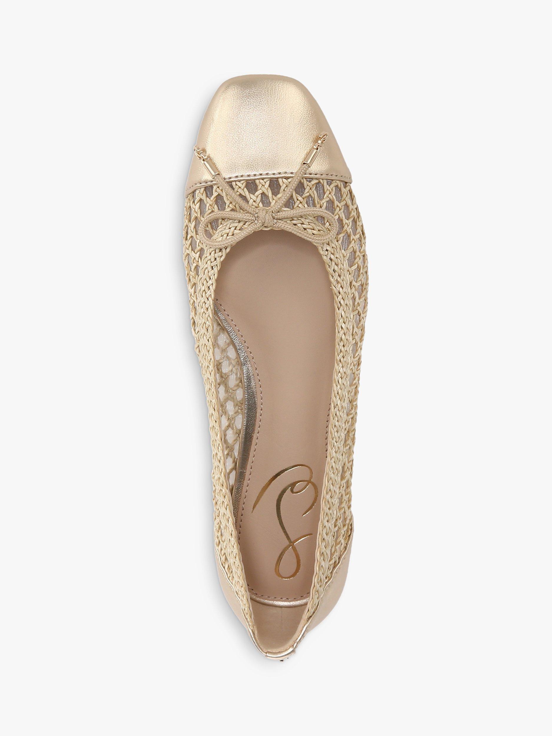 Product image 5 of 6, which shows Sam Edelman May Ballet Flats, Beached Natural/Jute, 4