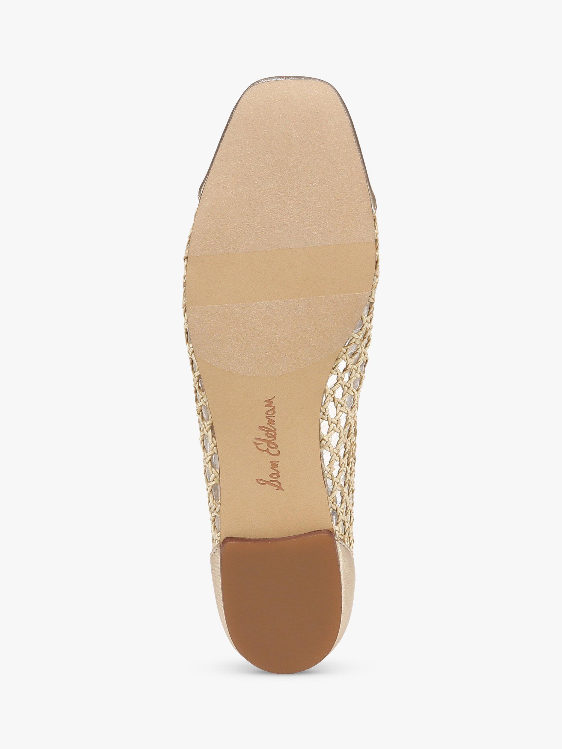 Product image 6 of 6, which shows Sam Edelman May Ballet Flats, Beached Natural/Jute, 4