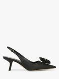 Sam Edelman Bianka Flora Slingback Court Shoes, Black