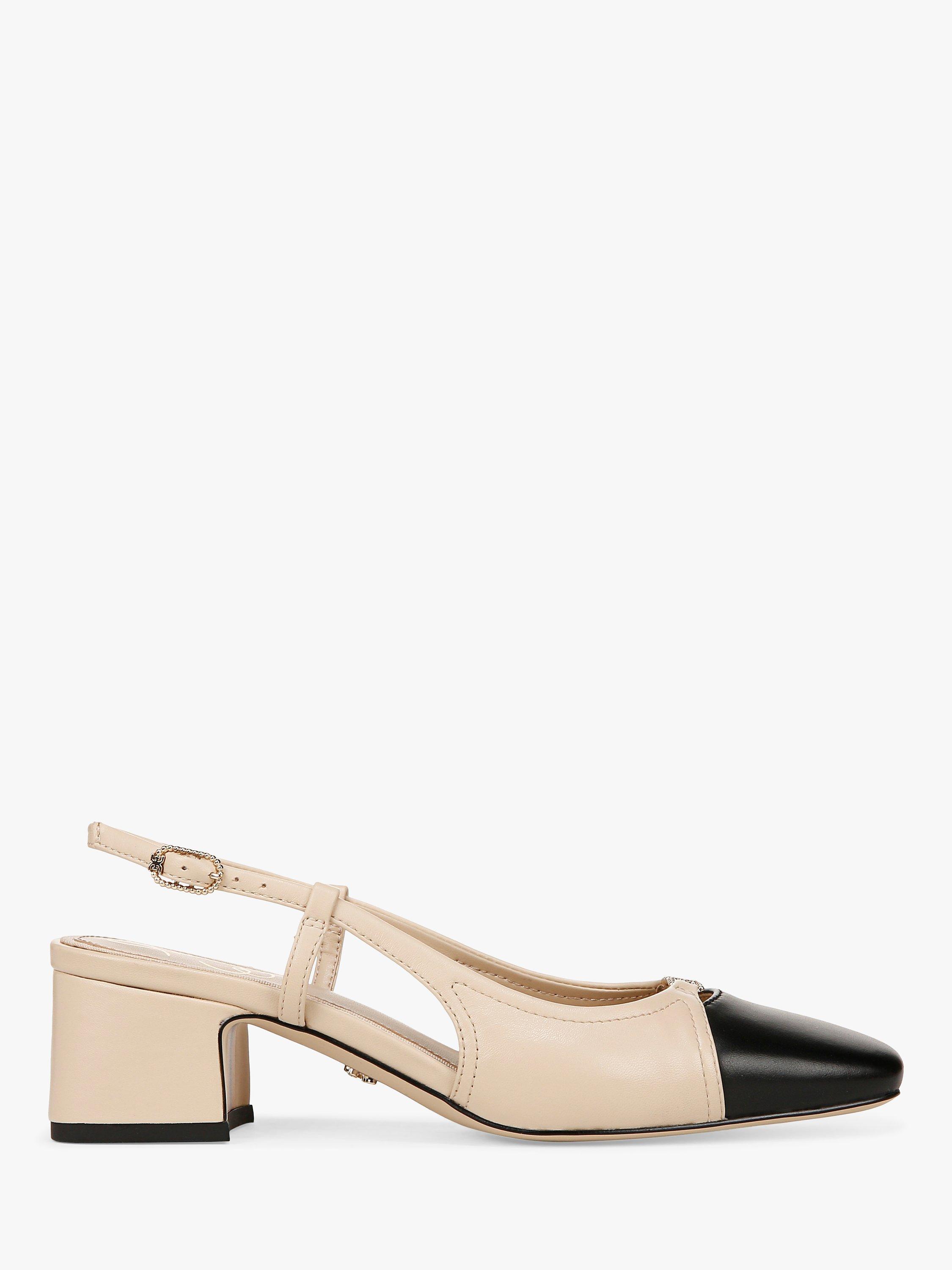 Sam Edelman Tarra2 Slingback Shoes Summer Sand Black