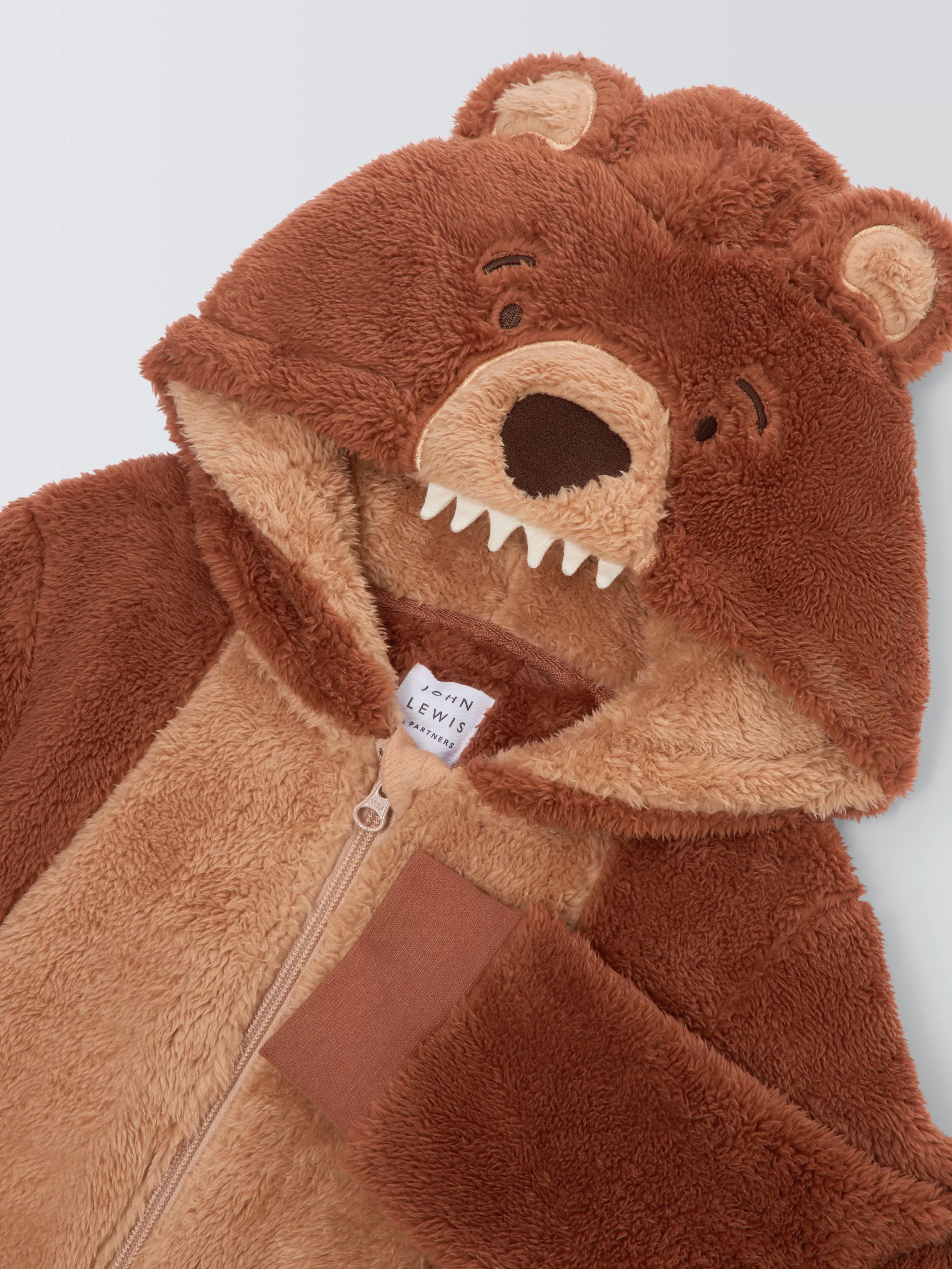 Brown Bear Onesie Fluffy Teddy Bear Pyjamas Adult Onesie Pjs For