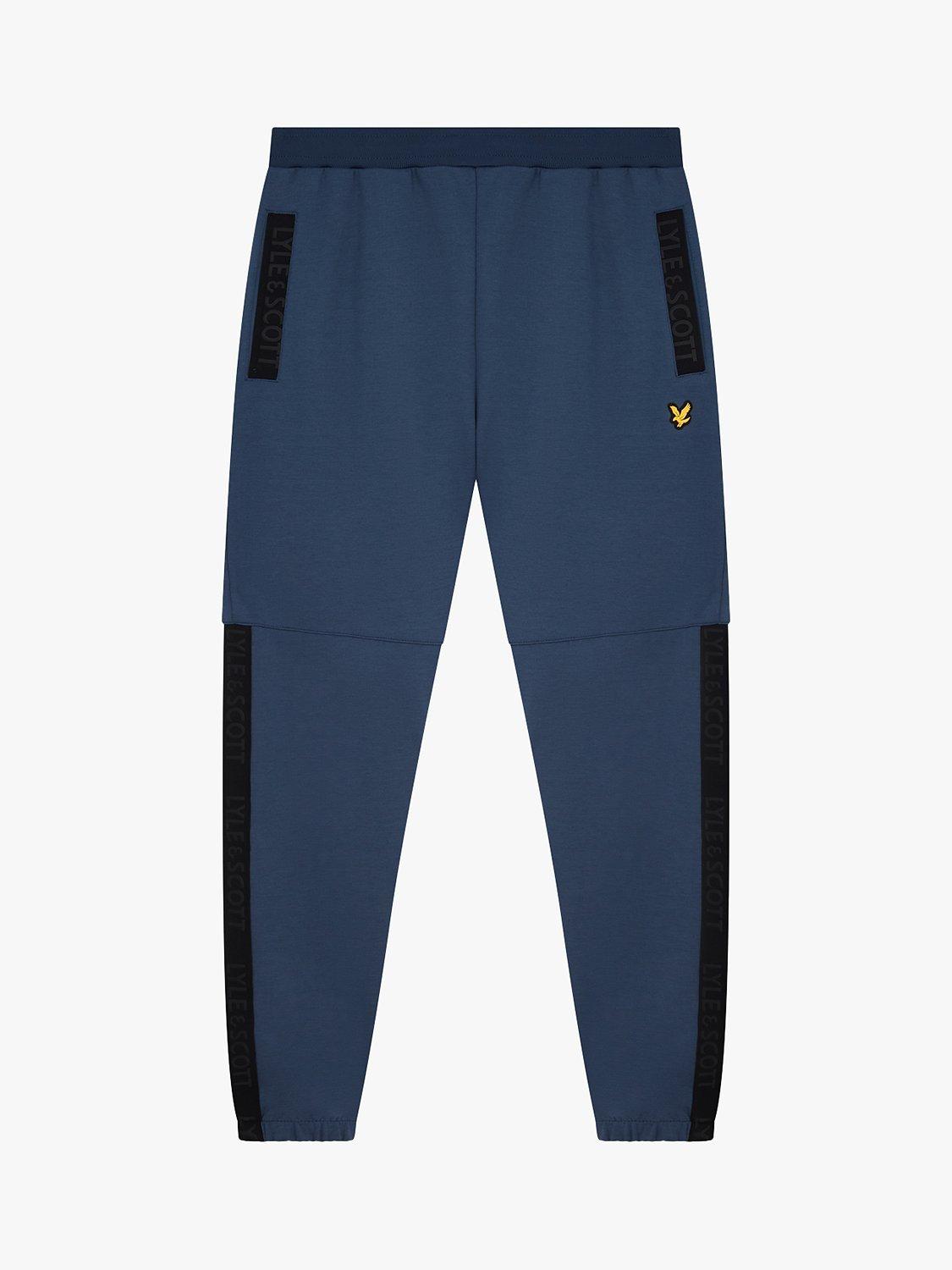 Lyle & Scott Pocket Branded Joggers, Light Navy