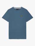 Lyle & Scott Slub Short Sleeve T-Shirt, Slate Blue