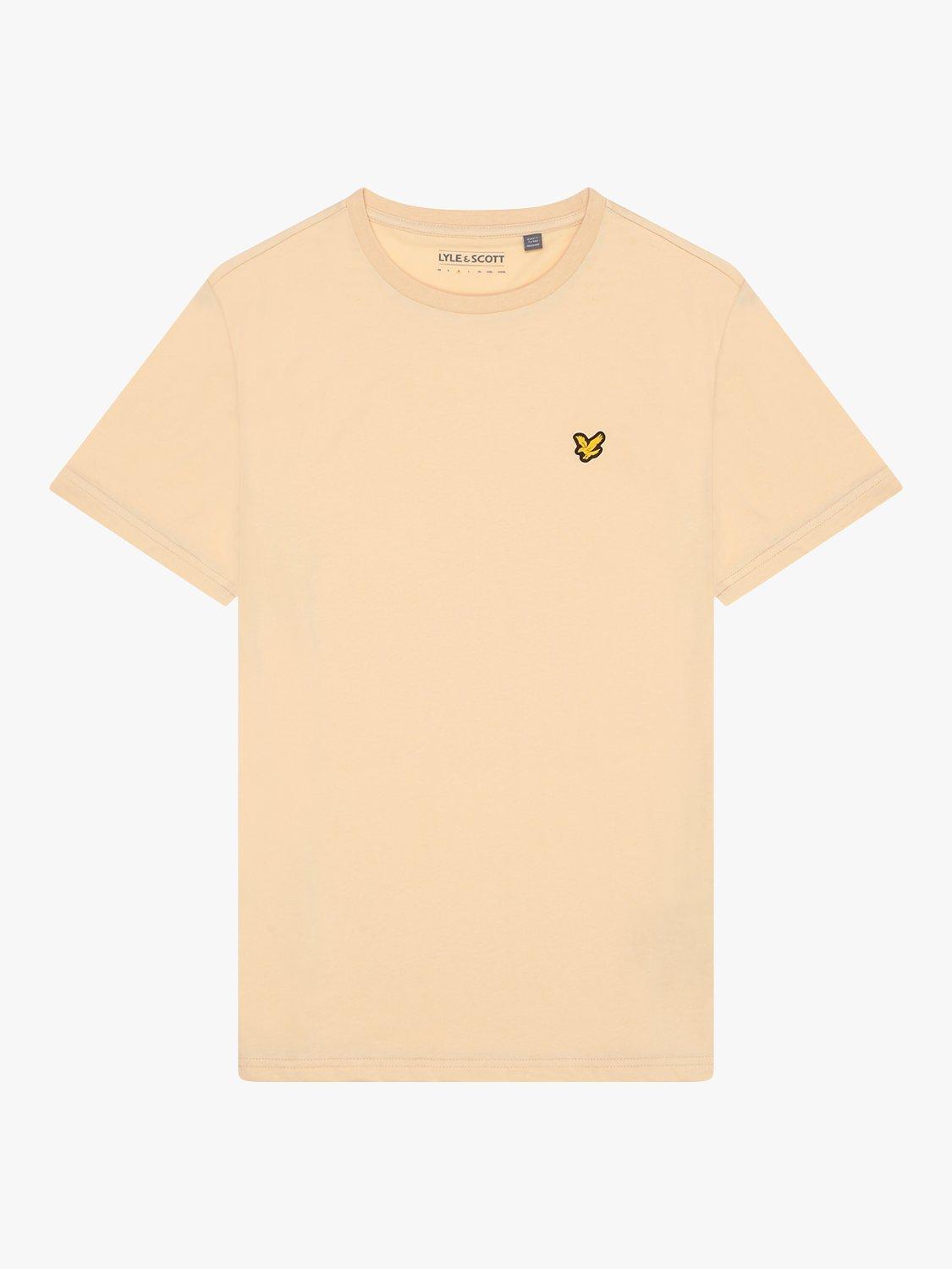 Product image 3 of 5, which shows Lyle & Scott Martin Short Sleeve T-Shirt, Sand Dune, S