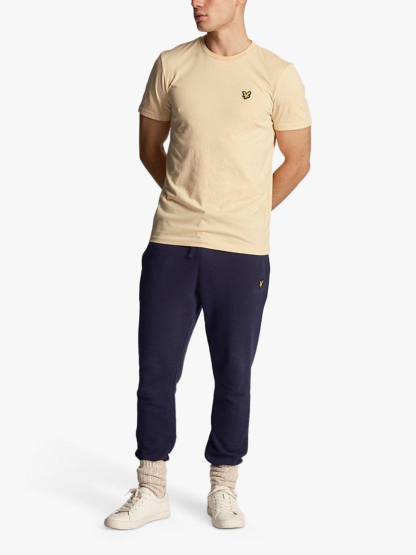 Product image 4 of 5, which shows Lyle & Scott Martin Short Sleeve T-Shirt, Sand Dune, S