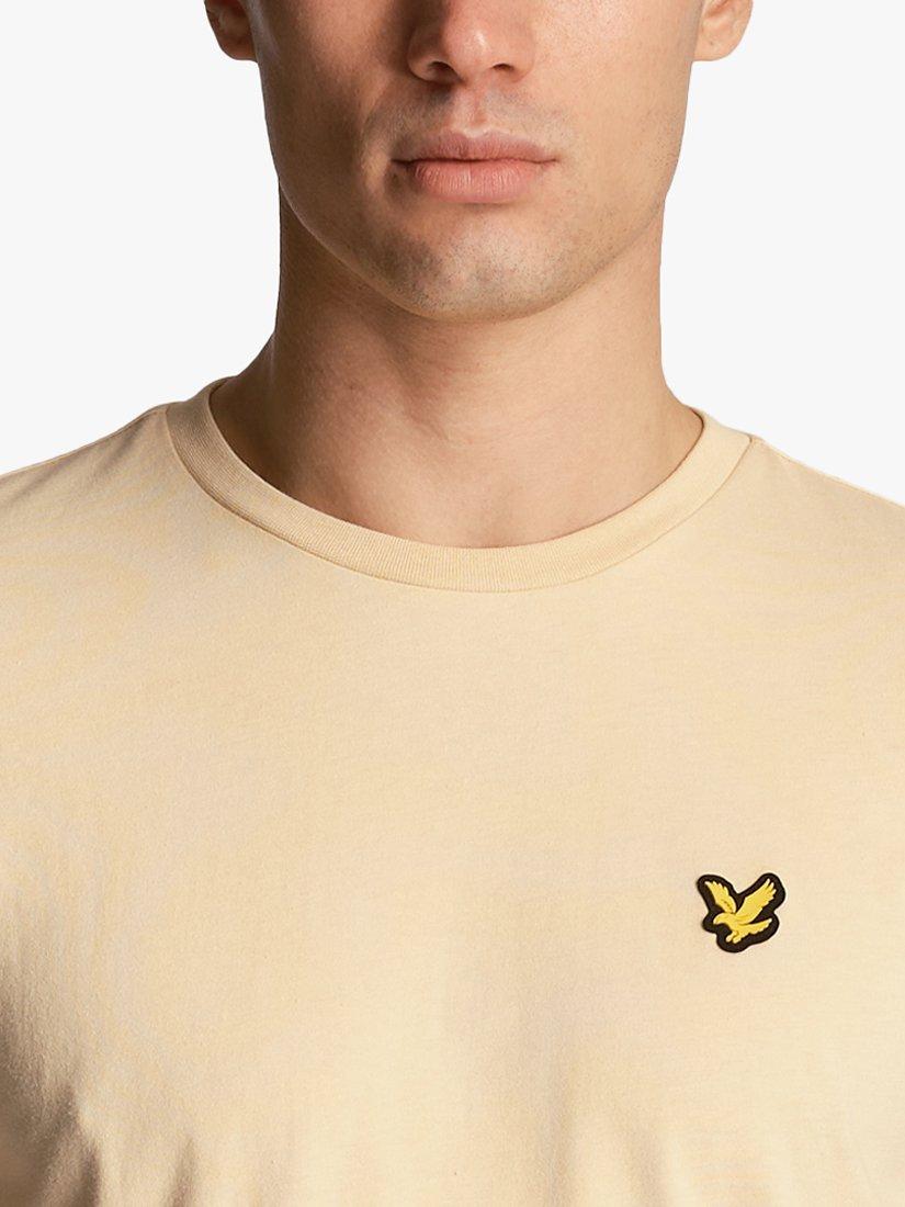 Product image 5 of 5, which shows Lyle & Scott Martin Short Sleeve T-Shirt, Sand Dune, S