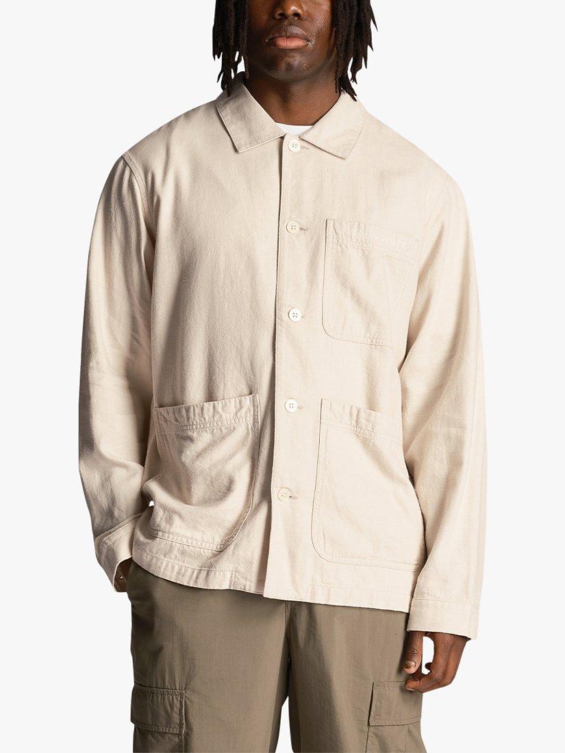 Lyle & Scott Flax Shacket, Cove