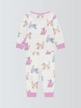 John Lewis ANYDAY Baby Poodle Cotton Pyjamas, Multi