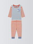 John Lewis ANYDAY Baby Cosmic Striped Pyjamas, Multi