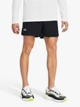 Under Armour Launch Running Shorts, Black/Reflective