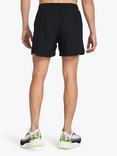 Under Armour Launch Running Shorts, Black/Reflective