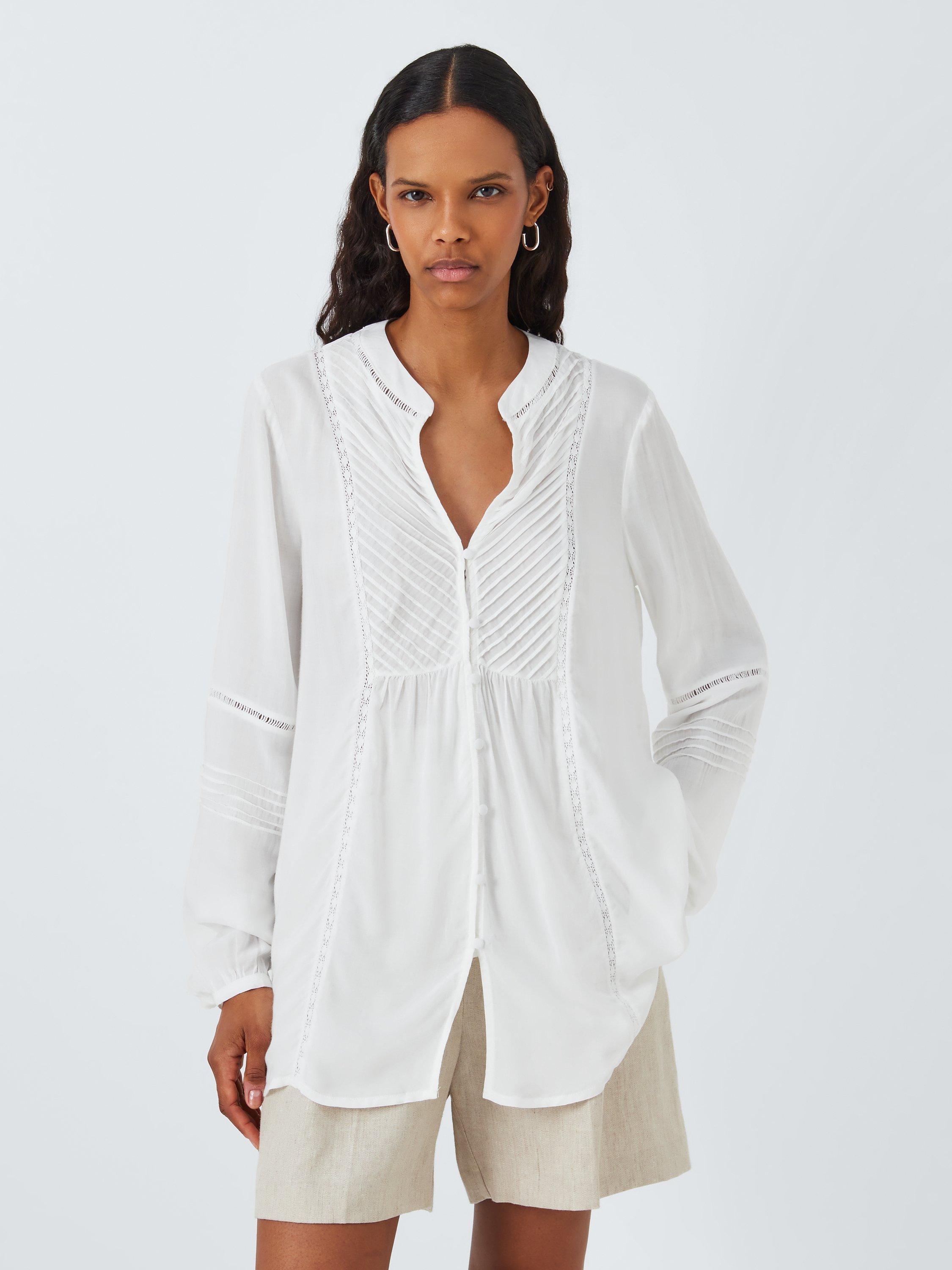 Seraphine Lisabet Maternity Blouse, Ivory
