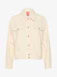 Saint Tropez Diki Denim Jacket, Cloud Cream