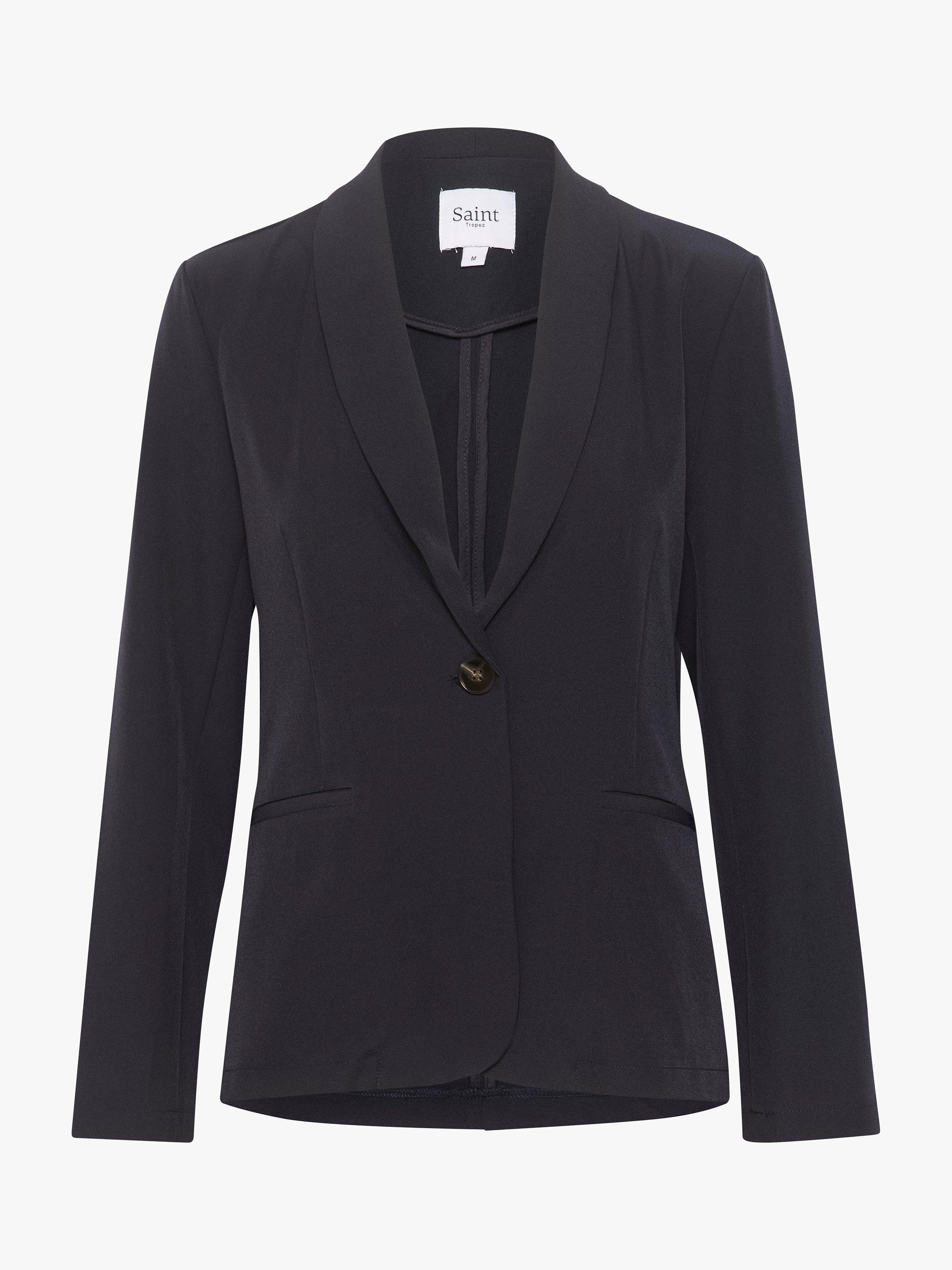Product image 1 of 1, which shows Saint Tropez Celest Shawl Collar Blazer, Night Sky, XS