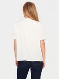 Saint Tropez Nunni Shirred Cuff Blouse, Ice