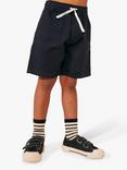 Petit Bateau Kids' Cotton Linen Twill Shorts