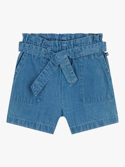 Petit Bateau Kids' Light Denim Shorts, Denim Clair, Denim Clair