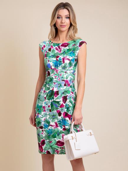 knee length summer shift dresses Women's Knee-Length Shift Dress