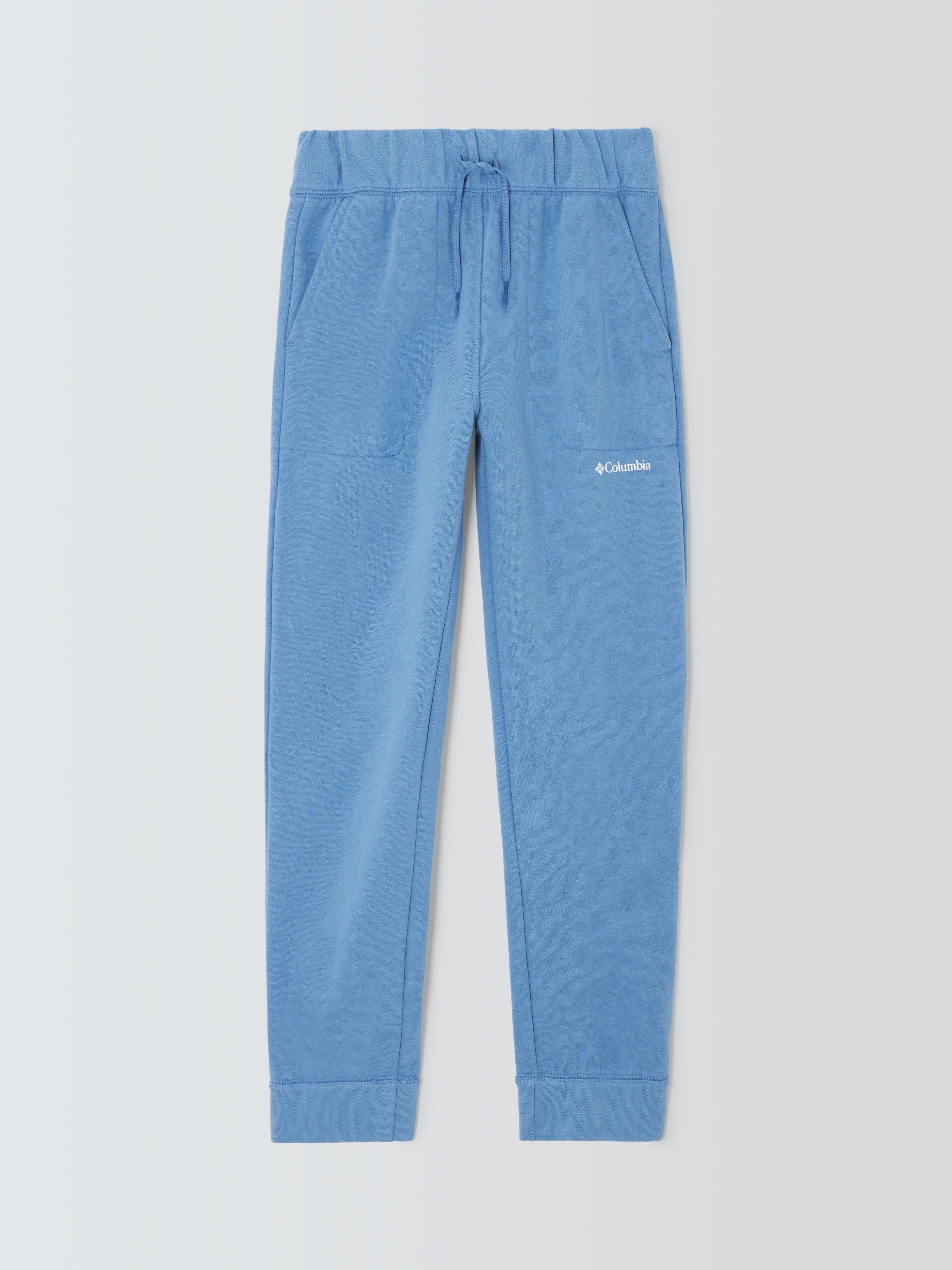 Product image 1 of 3, which shows Columbia Kids' Trek Drawstring Joggers, Blue, M