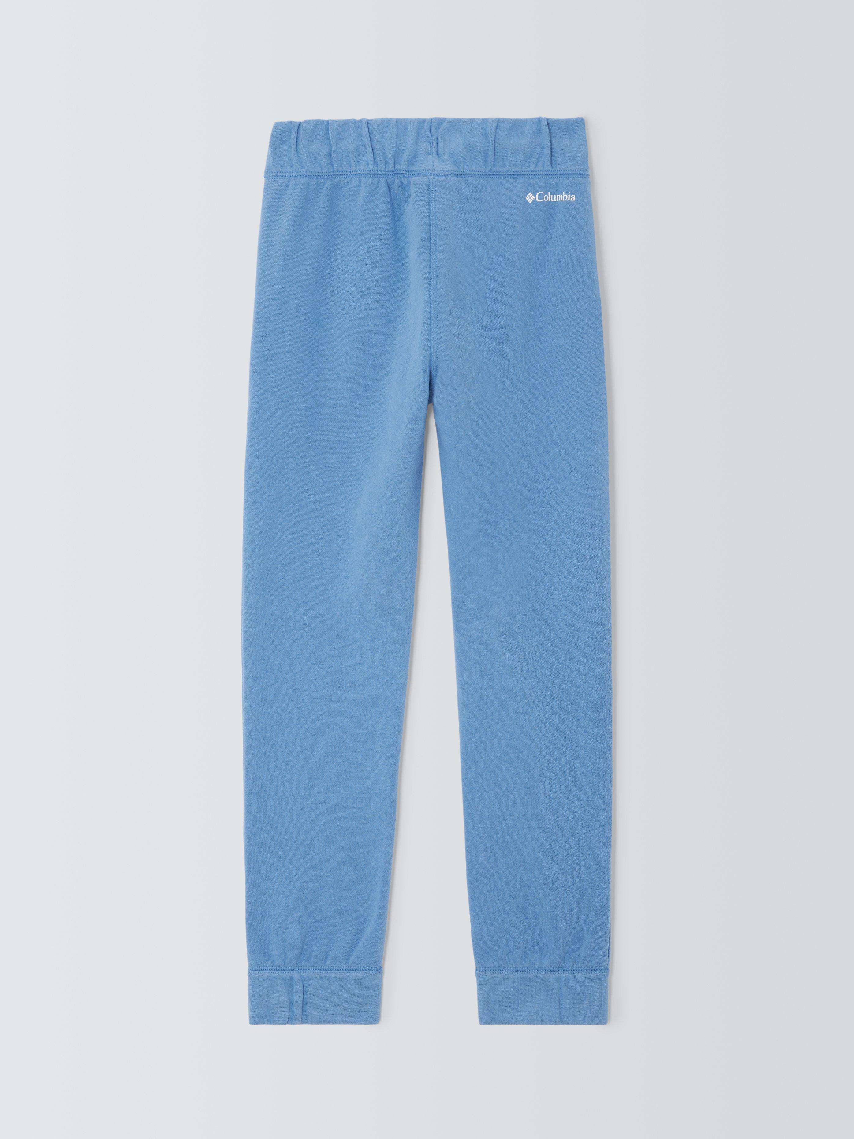 Product image 2 of 3, which shows Columbia Kids' Trek Drawstring Joggers, Blue, M