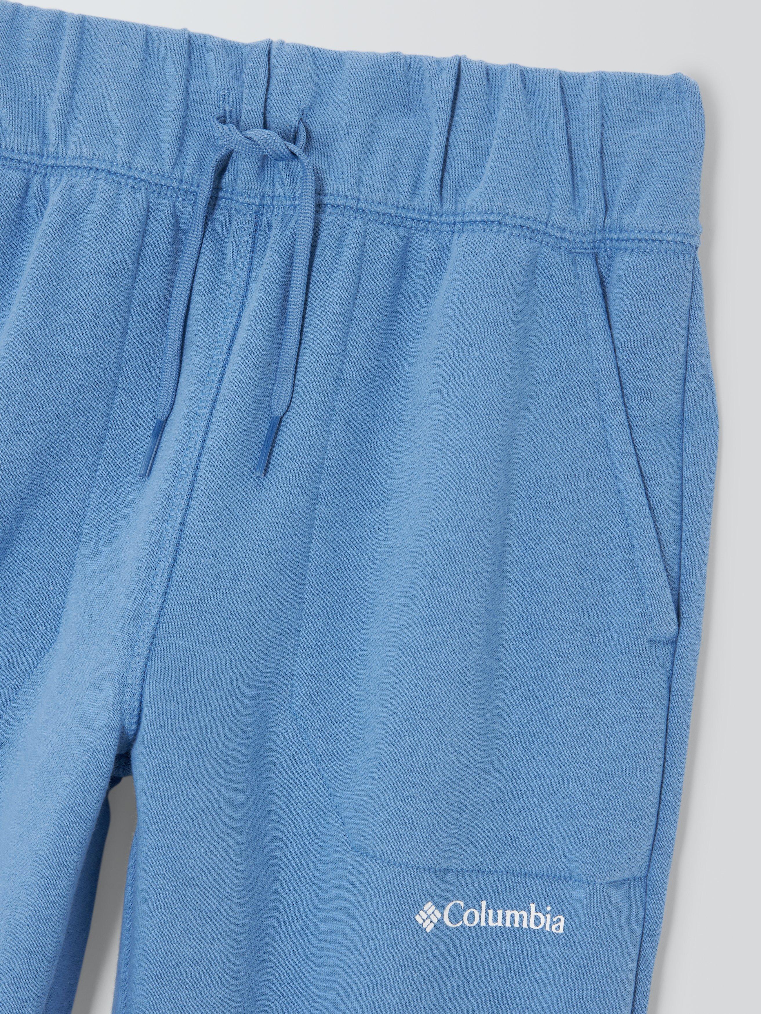Product image 3 of 3, which shows Columbia Kids' Trek Drawstring Joggers, Blue, M