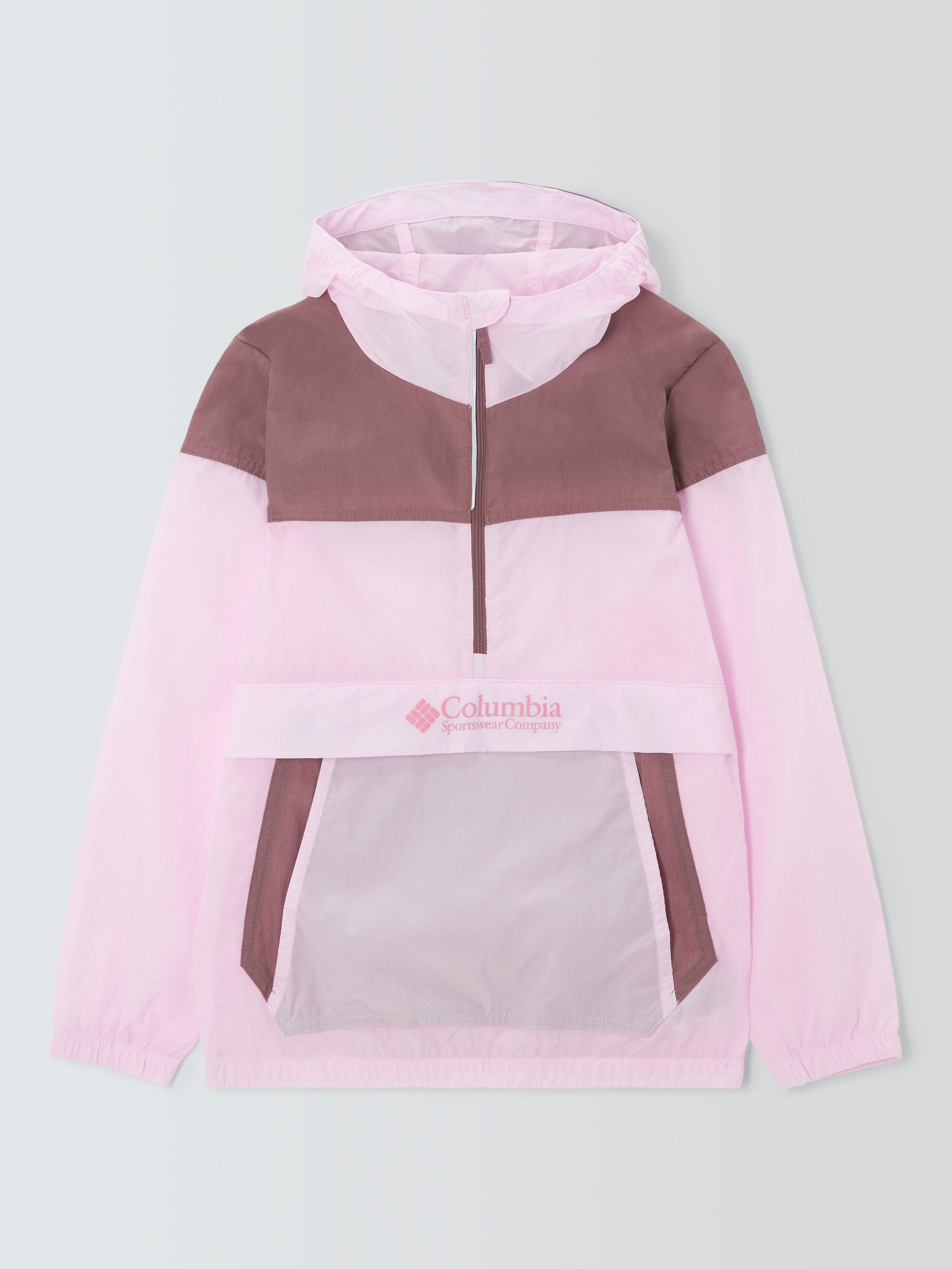 Columbia windbreaker pink best sale