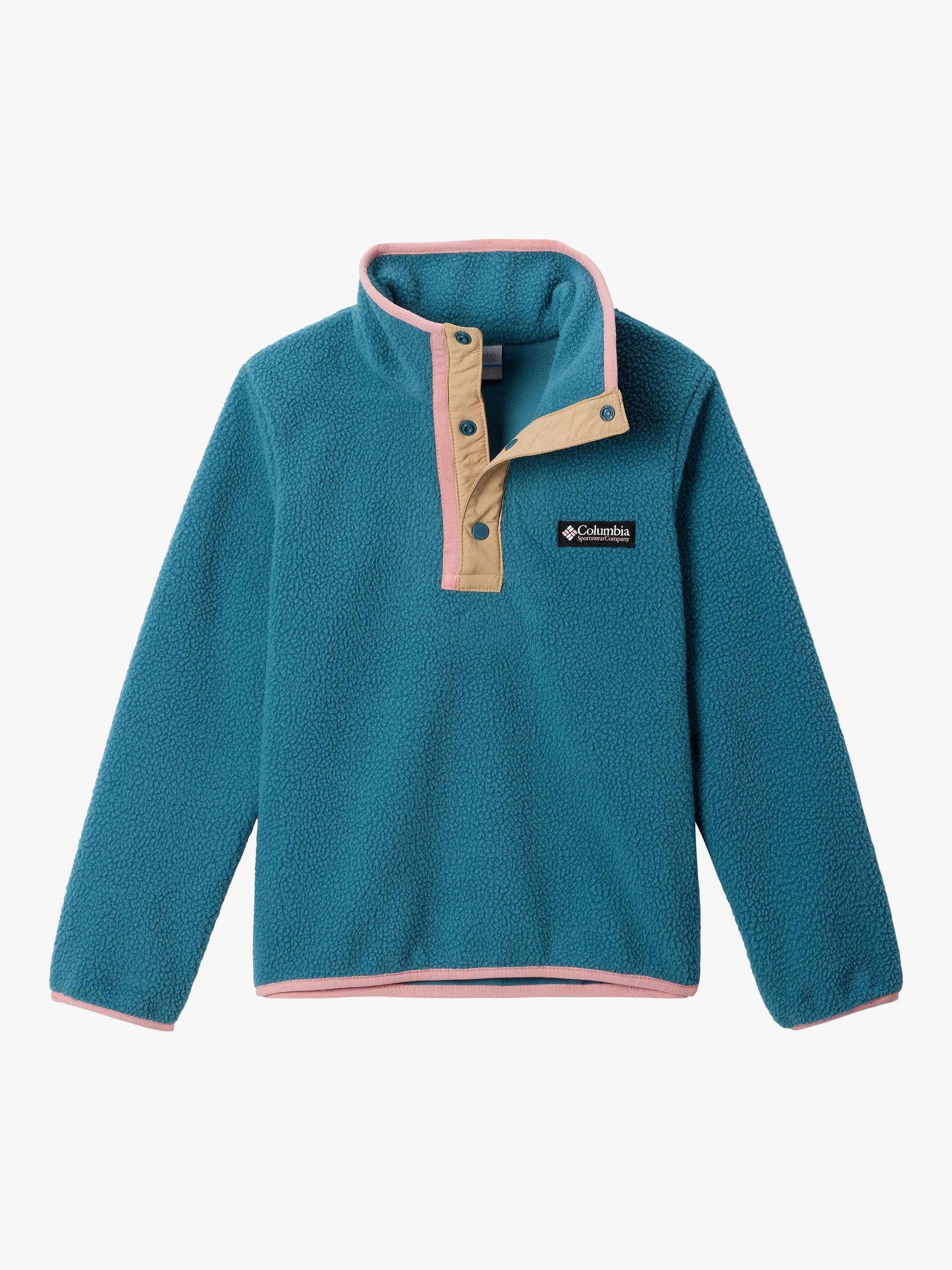 Columbia Kids' Helvetia Fleece Jumper, Teal