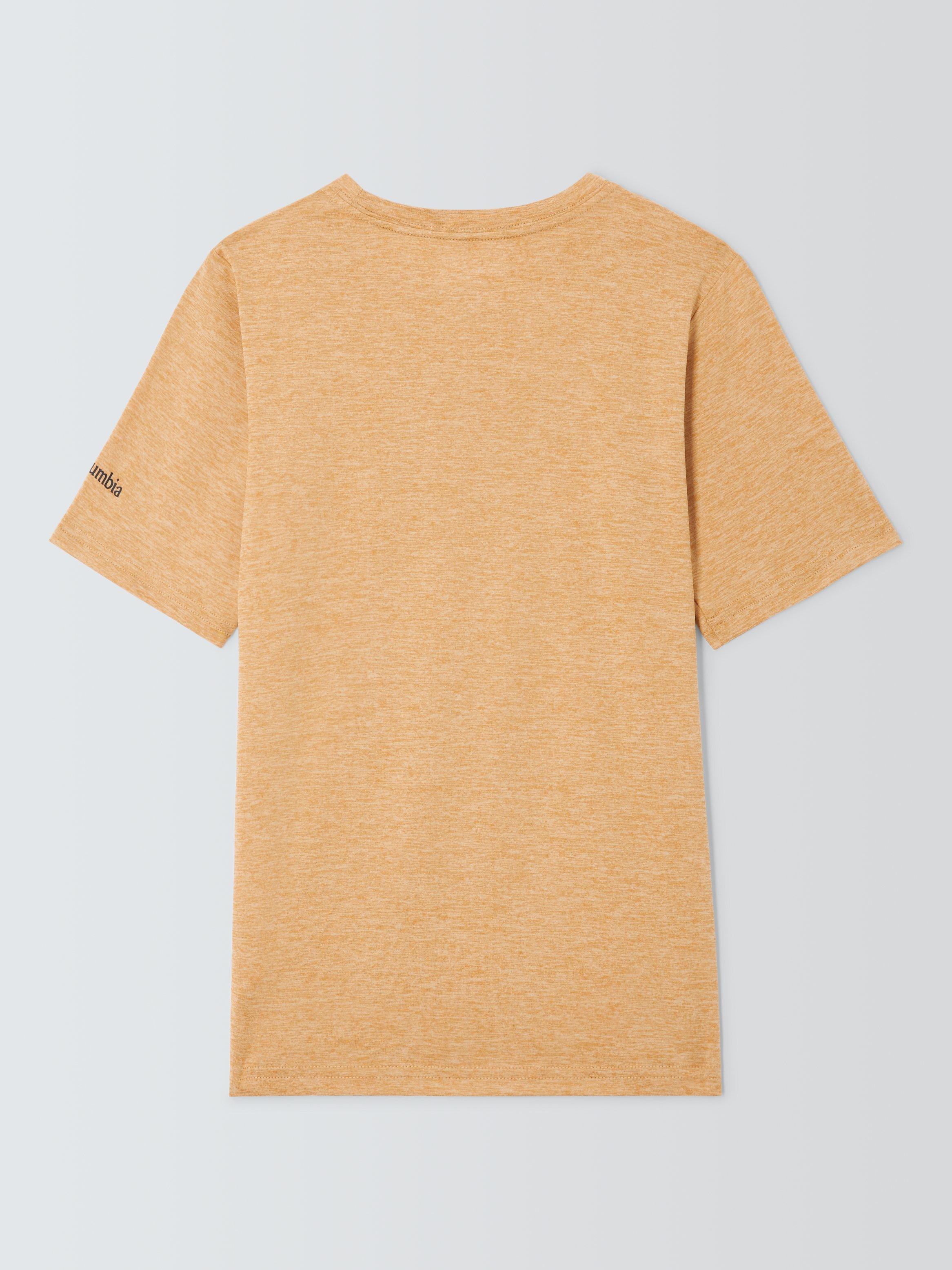 Product image 2 of 3, which shows Columbia Kids' Mount Echo Bear Omni-Wick Technical T-Shirt, Orange, XS