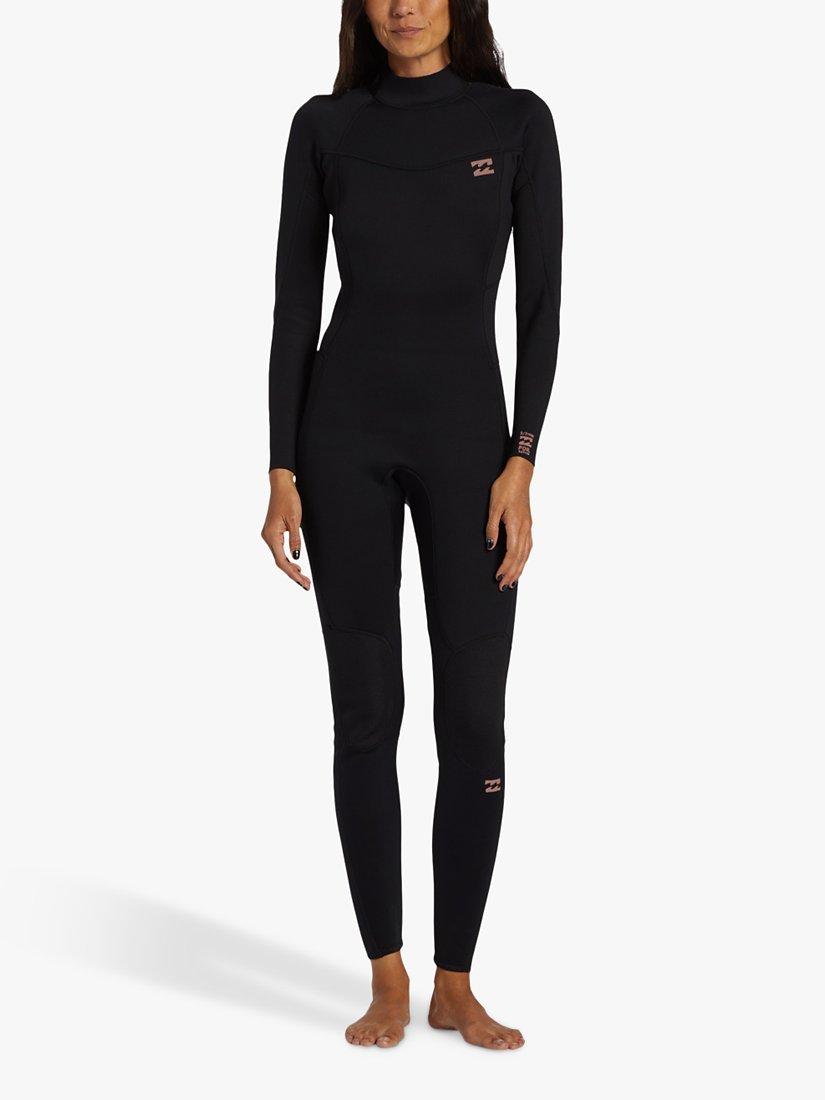 Billabong Long Sleeve Back Zip Wetsuit, Black