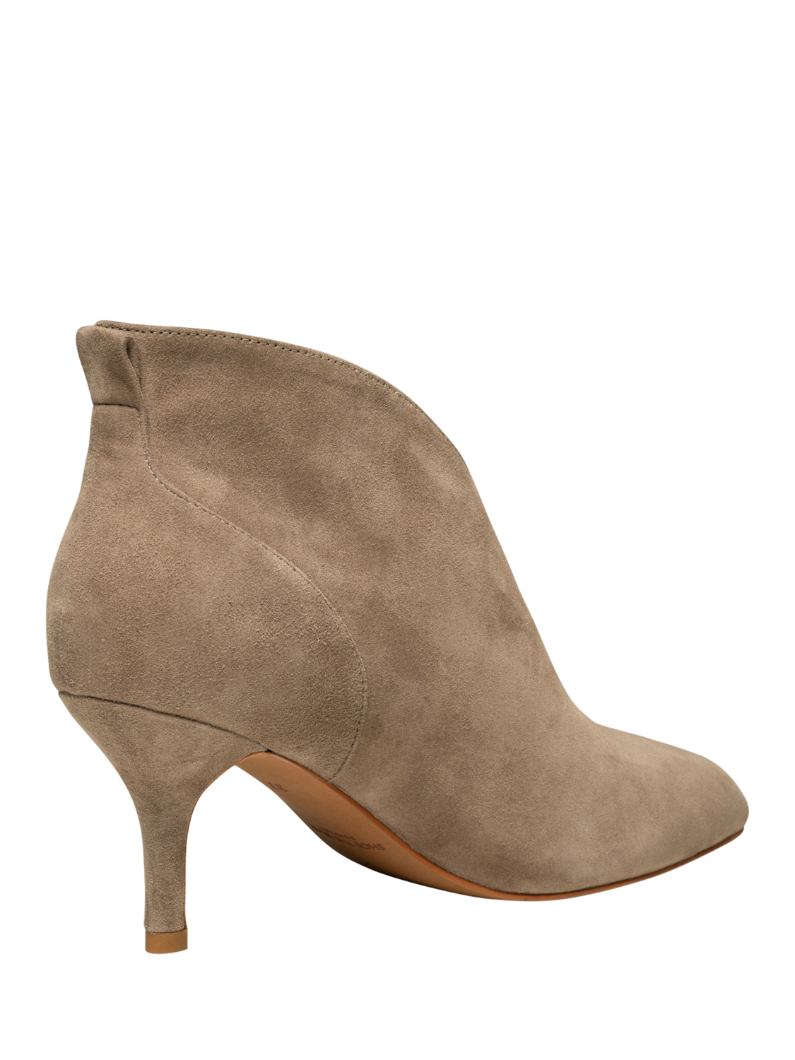 SHOE THE BEAR Valentine Suede Low Cut Ankle Boots Taupe
