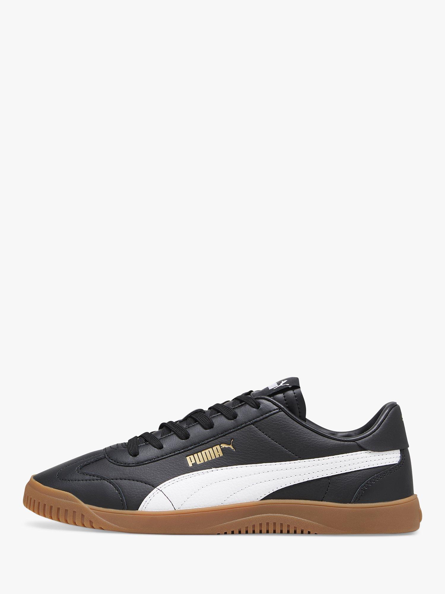 PUMA Club 5v5 Leather Lace Up Trainers