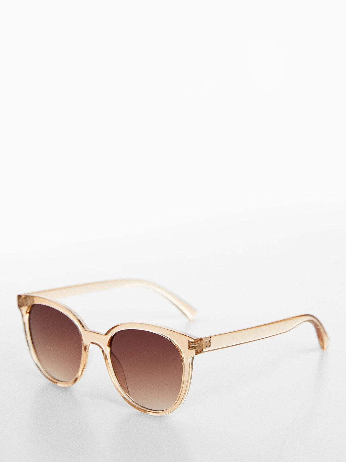 Mango Anya Sunglasses, Pastel Orange, One Size