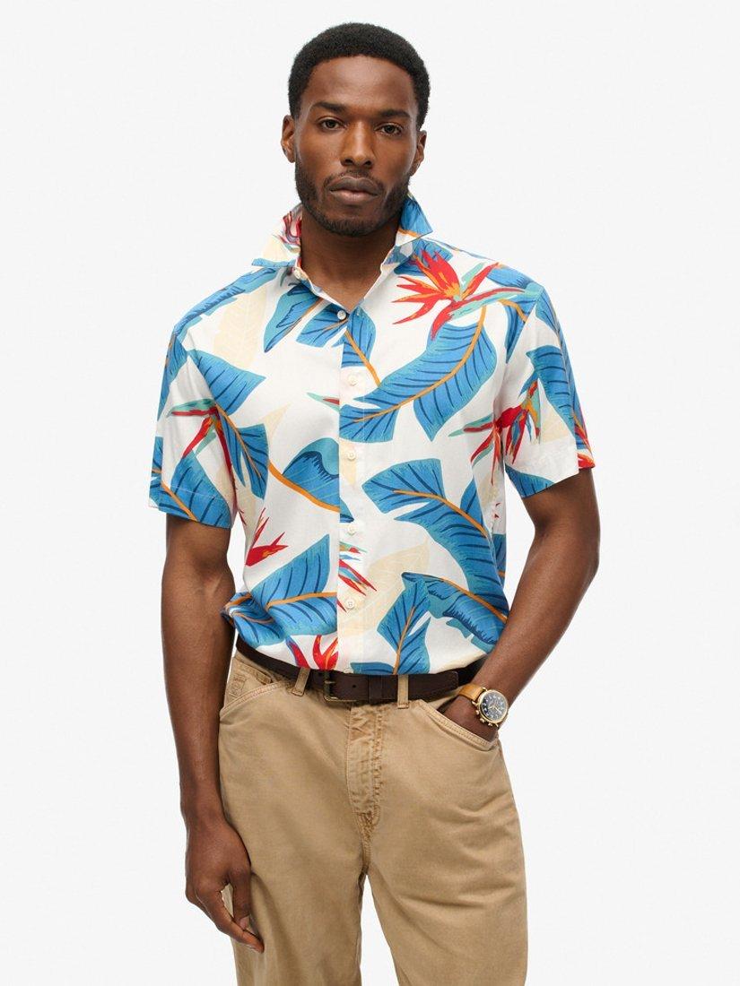 Superdry Tropical Print Hawaiian Shirt