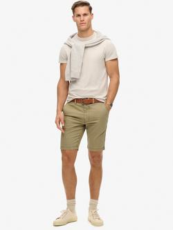 Superdry Officer Chino Shorts, Sage