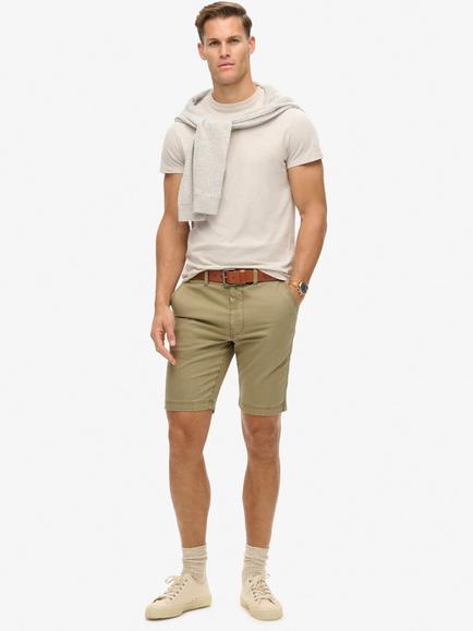 Superdry Officer Chino Shorts, Sage