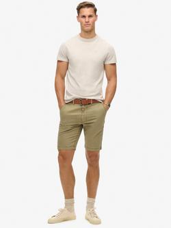 Superdry Officer Chino Shorts - view 2, Sage