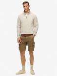 Superdry Core Cargo Shorts, Tan Khaki