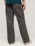 Superdry 5 Pocket Work Trousers, Blackboard